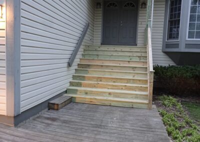 Entryway Stairs – Reconstruction